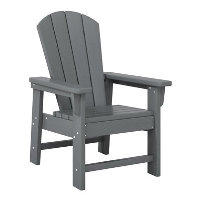 Kids Outdoor Poly Adirondack Chair by Beachcrest Home