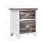 Amethyst 38 cm W Bedside Table