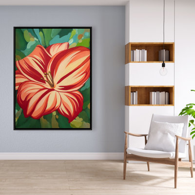 «Blooming Daylilies», reproduction sur toile