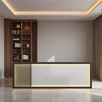 Timeless Vintage Checkout Counter - Multi Functional for Retail Spaces, Salons and Corporate Lobbies