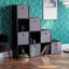 Penhook 128cm H x 128cm W Cube Bookcase-1080455505-1080455507