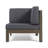 2-piece love seat set, dark grey-267409326-267409325
