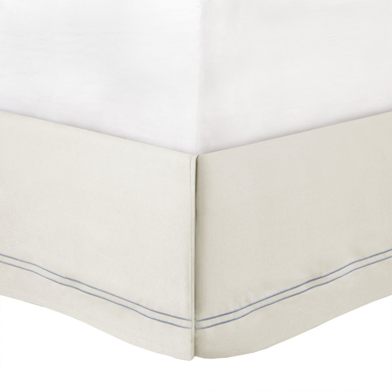 Ivory Cotton Queen Comforter Set with Paisley Print