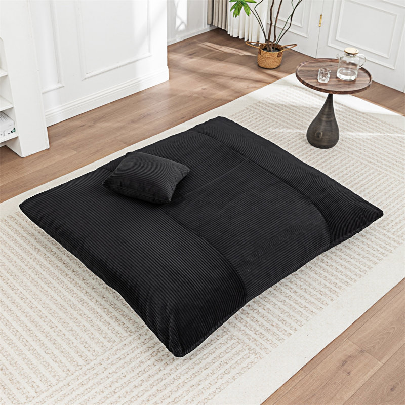 Fauteuil à billes pour plancher, Noir