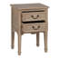 Scribner 50cm W Solid Wood Bedside Table