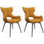 Deloney Fabric Swivel Dining Chair-1889718530
