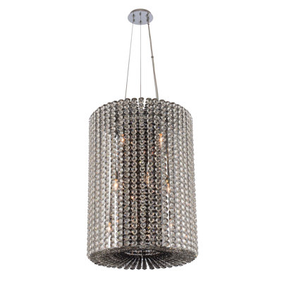 Lustre en chrome Anello