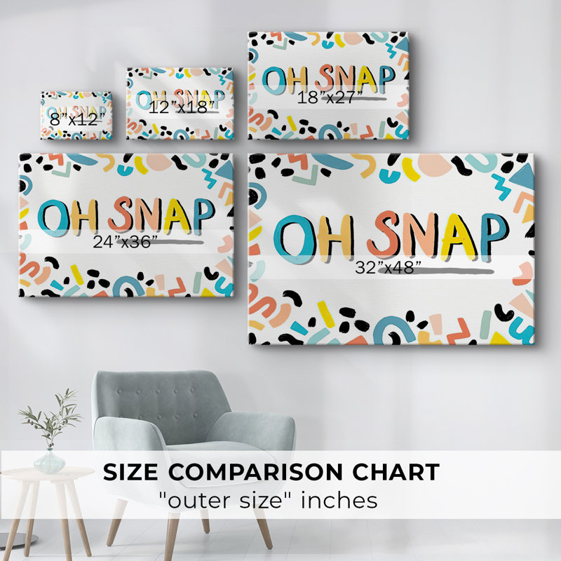 «90 Snaps Oh Snap II - Gallas», 24 x 36