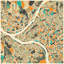 « abstract city map of pittsburgh », impression sur toile tendue-23227646-74562672-74597256