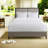 Durable King Bedding Set, White Polyester Coverlet With Modern Design