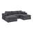 Princescy Corduroy Modular Sectional-1356227935