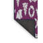 Tapis mauve/blanc à motifs Norvin-1862598343