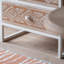 Walnut + White Manufactured Wood Display Cases