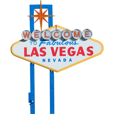 Décalcomanie murale vegas