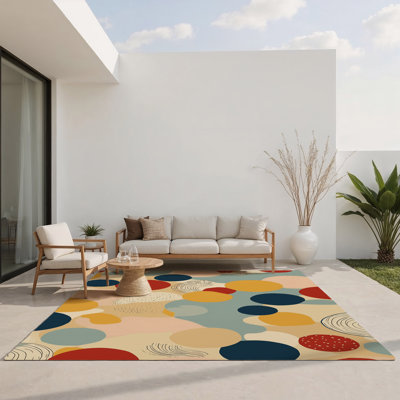 Tapis intérieur et extérieur Groovy Beam