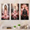 Yoga lotus Asana - ensemble de salon de yoga 3 pièces