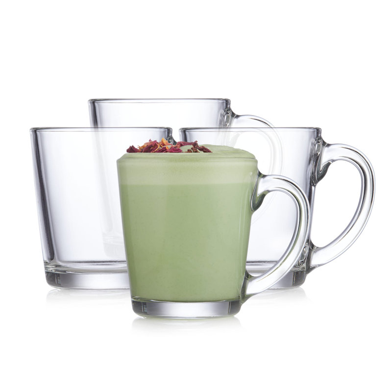 Libbey Tarro Cafe Mug, 13.5-Ounce, Set Of 4
