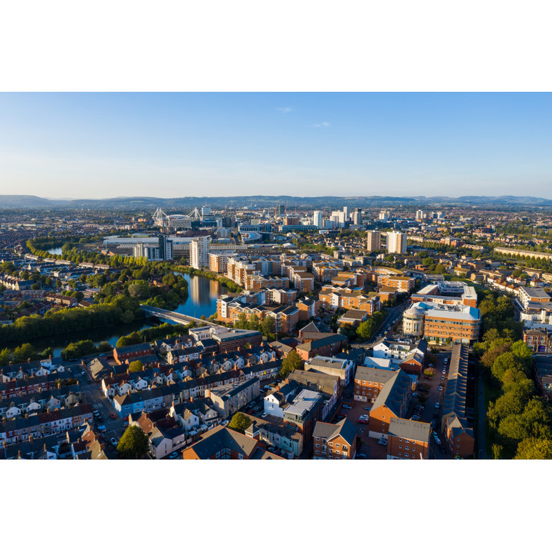 Cardiff Bay - Wrapped Canvas Print, 51cm H x 76cm W
