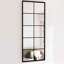 Mikayia Rectangular Metal Wall Mirror-269485670