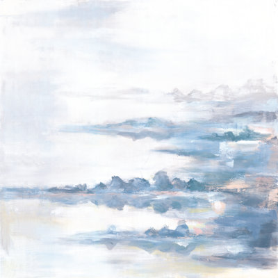 Abstract Coast - Wrapped Canvas Painting