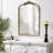 Baroque Style 36*24 inch Arched Wall-1890436915