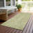 Vilnius Green Washable Indoor-Outdoor Rug - -1067945898