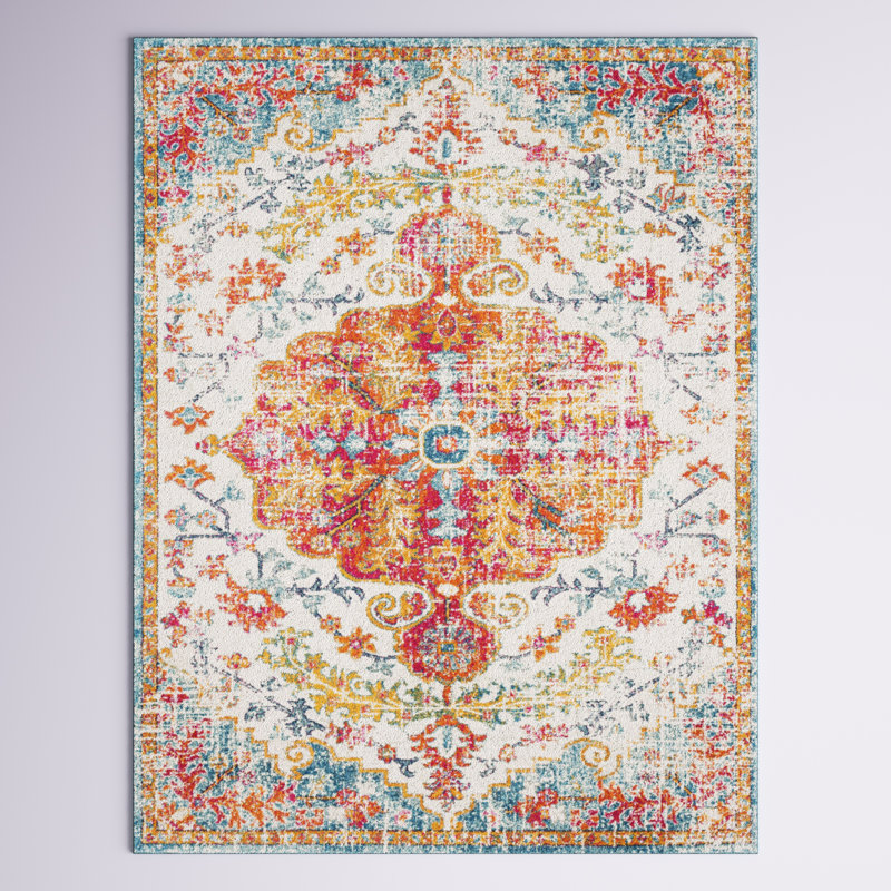 Hillsby Oriental Indoor Rug, Rectangle 3'11" x 5'7"