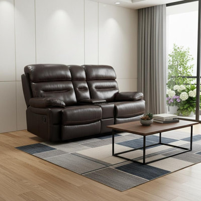 Causeuse inclinable avec rangement 78 po Gracie Mills