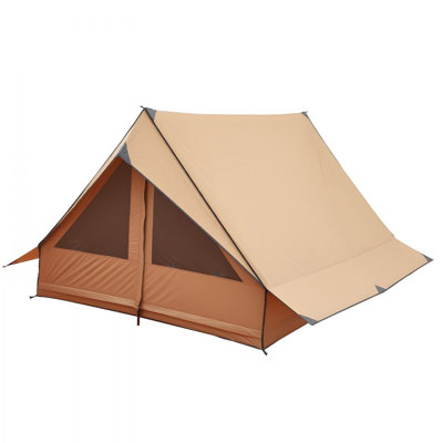 Cabin Hot Tent with Stove Jack & Ground Mat Lightweight 2 Persons Camping