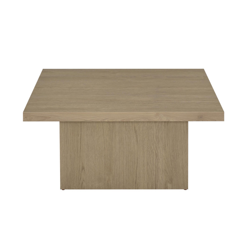 Table basse carrée en bois d'ingénierie