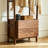 Oak Wood Freestanding Coat Rack