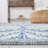 Chaithra Hand Tufted Wool Floral Rug-1423125752