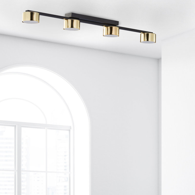 Dallas Flush Mount, Gold
