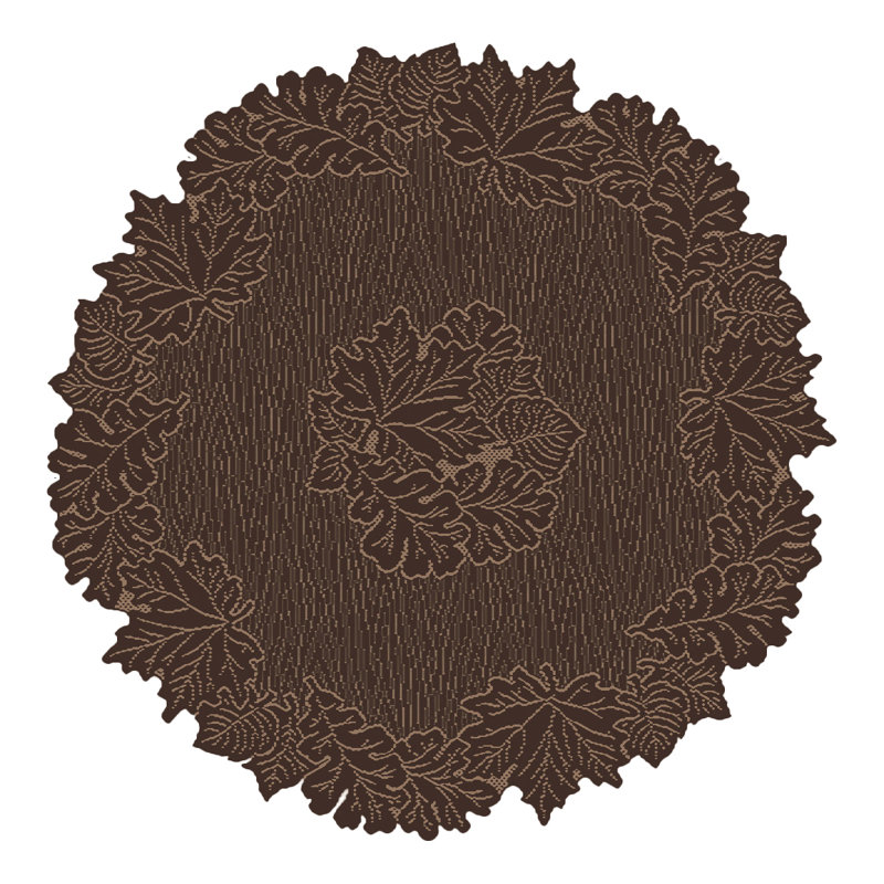Chesler Floral Round Table Topper, Earth