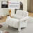 Jakeim 28‘’ Upholstered Teddy Armchair with Pillow-1156152351