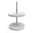 Polymer Full-Circle 2-Shelf Lazy Susan for Corner Wall Cabinets-115789297-20984357