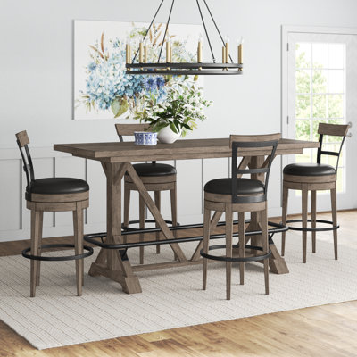 Susan 5 - Piece Double Pedestal Dining Set