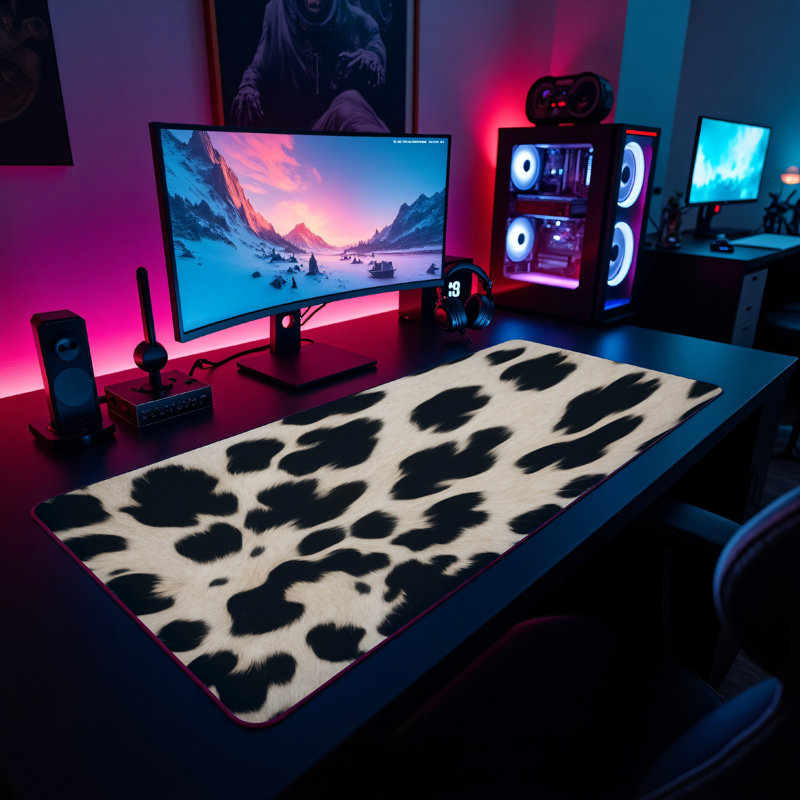 Polyester Desk Pad, 23.6x13.8