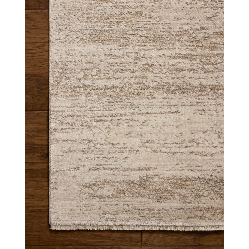 Tapis ivoire / galet Loloi Nellie, Rectangle 2 pi x 3 pi