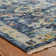 Oasis Hand-Knotted Blue/Gold Wool Area Rug