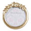 Gold Round Single Picture Frame - Frames Included: 1