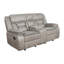 Causeuse coulissante avec console Brazelton
