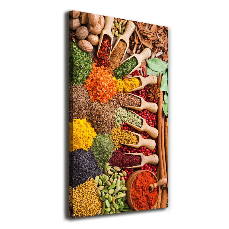 Cartersville Spices - Wrapped Canvas Print