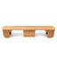 Banc en bois extensible de 40 à 98 po Bachman-442667698