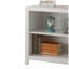 Bibliothèque blanche à 2 tablettes