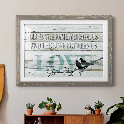 Amour entre nous - Cadre photo, impression sur papier