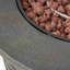 35 po 40000 BTU FIREPIT - ROND