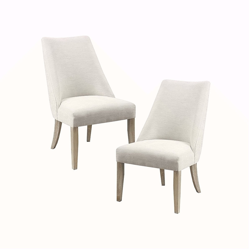 Upholstered Dining Chair, Ivory