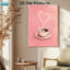 Impression sur toile Cozy Pink Coffee Cup Heart - Urban Studio-497649295