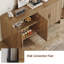 Buffet incurvé 60 po avec 4 portes-1356033081-1583347160